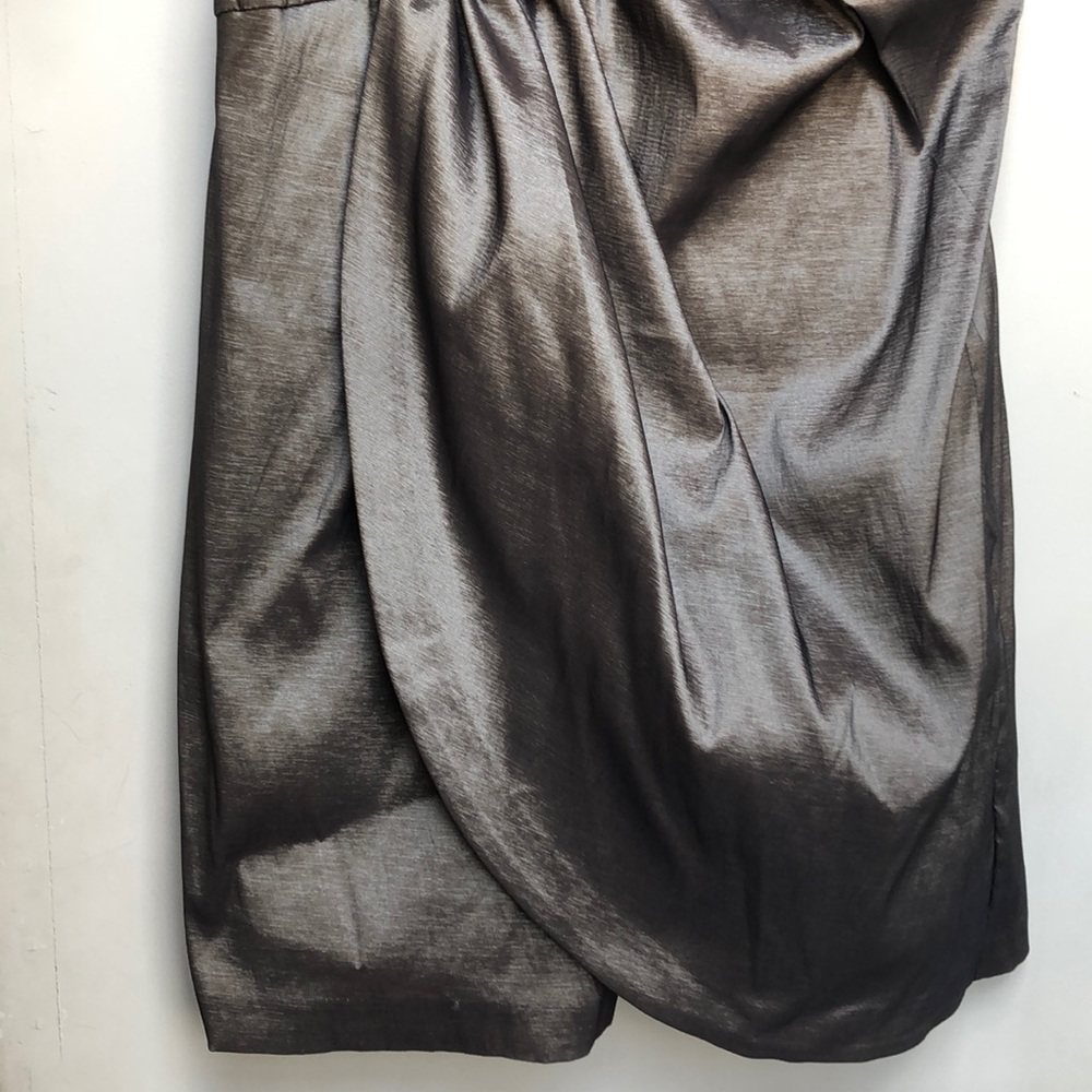 R & M Richard’s Collection 2 PC Metallic Dress and Blazer - Picture 2 of 8